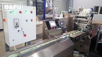 soap packaging machine, soap wrapping machine, soap automatic packaging machine, flow wrapper