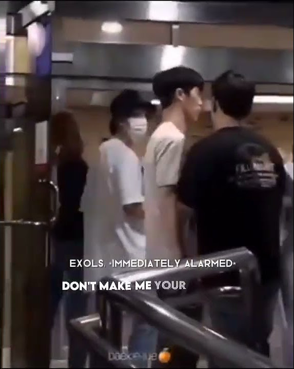 the girl who wanted to accuse #EXO Baekhyun of stealing her bag