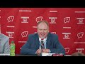 Postgame Media Conference vs Arizona || Wisconsin Basketball || November 15, 2024