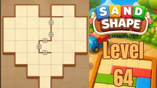 Sand Shape level 64 Walkthrough Solution 