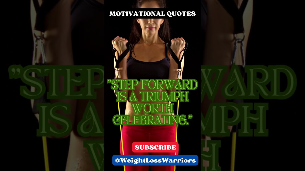 Fitness Motivation:  Step Forward!  