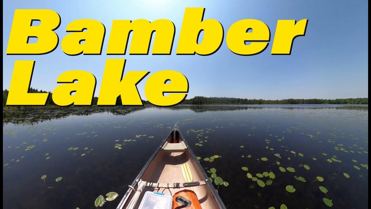 Serene Canoe Paddle on Bamber Lake, New Jersey Underwater Shots