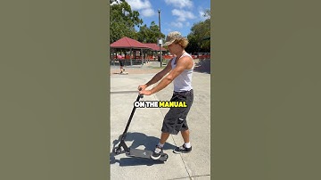 Improve your manuals by doing this 📈 #fsl #scootertricks #scooterlessons #scootering