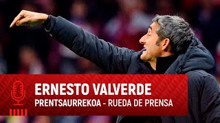 🎙 Ernesto Valverde | post Atlético de Madrid 0-1 Athletic Club | Ida Semifinales Copa 2023-24