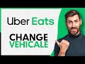 How To Change Vehicle in Uber Eats Driver App - Step by Step