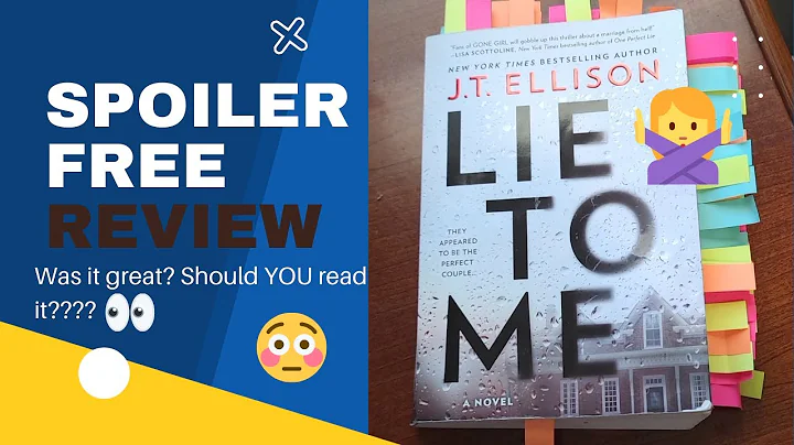 Lie To Me Review By: J.T. Ellison SPOILER-FREE WIT...