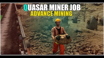 [QB/ESX] Quasar Miner Job | Advance Mining & Leaderboard System | Installation & Showcase