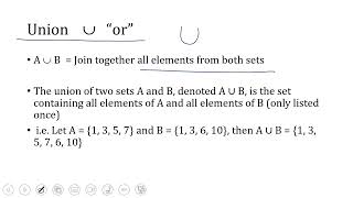Sets Vocabulary | Key Terms & Definitions | Intro to Finite Math Section 1.1