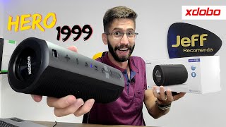 Caixa de som XDOBO HERO 1999 50W: IMPRESSIONANTE! (Unboxing)