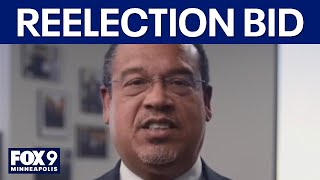 Ellison criticizes Donald Trump in campaign announcement video