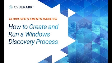 How to Create and Run a Windows Discovery Process | CyberArk