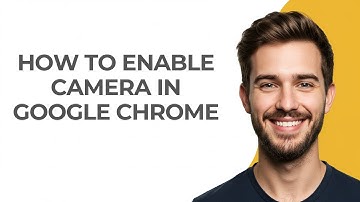 How To Enable Camera In Google Chrome - UPDATED!