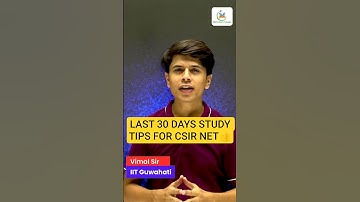 CSIR NET June 2025 Preparation Tips #shorts #csirnet2025 #csirnet #madchemclasses