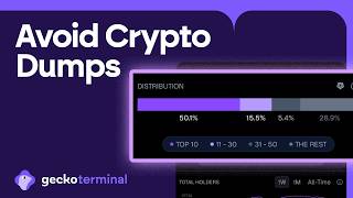 How To Avoid Crypto Dumps Using Geckoterminal 3-Min Walkthrough