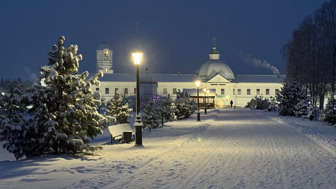 Великое повечерие. Утреня. 1-й час. Свято-Троицкий Александра Свирского монастырь.