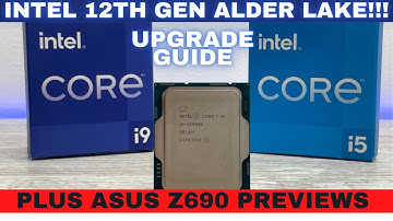 Intel ALDER LAKE 12TH GEN Upgrade Guide: 12900K And ASUS Z690 Roundup