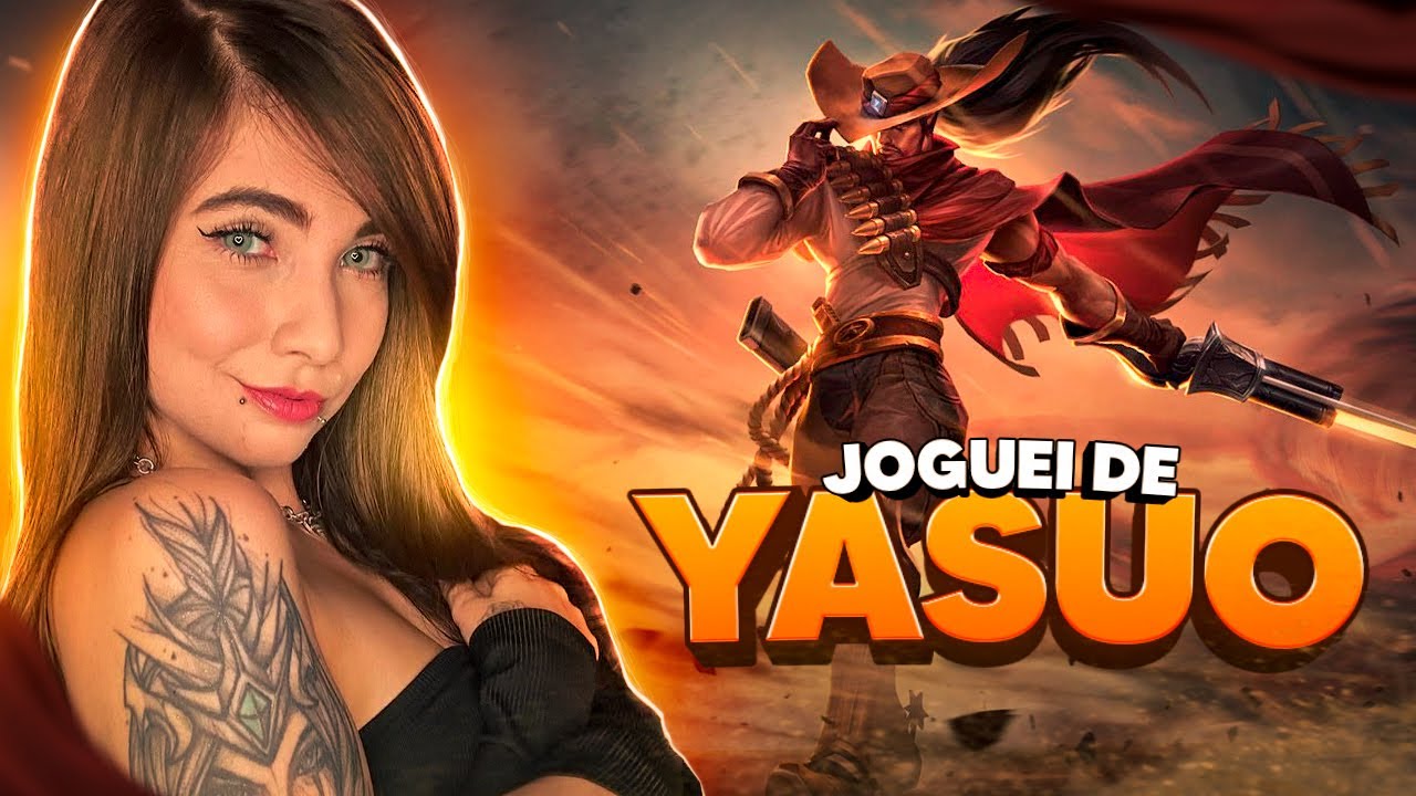 ME DESAFIARAM A JOGAR DE YASUO - Nicole Diretora