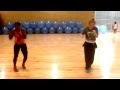 Choreo from Hip Hop Workshop w/Joshua Forbes!!!! Sara and I practicing!!!!