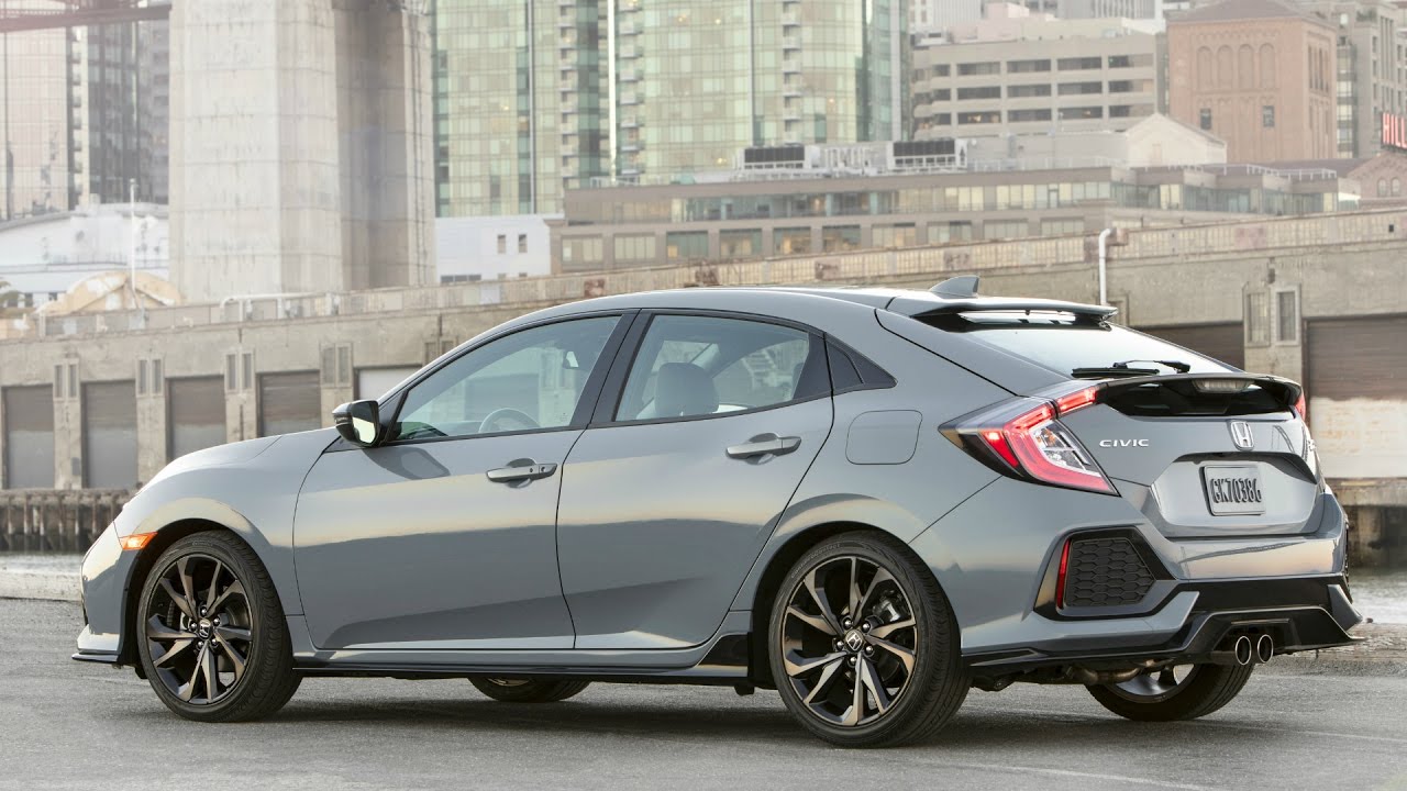 2017 Honda Civic Hatchback Sport Touring Drive And Interior