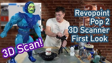 Revopoint Pop 2 3D Scanner Unboxing and Scanning