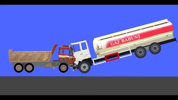 Phun Algodoo Car Destruction #1