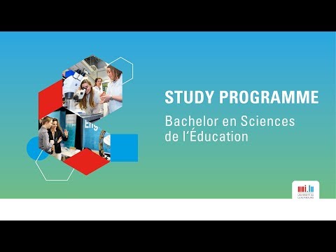 Bachelor en Sciences de l'Éducation