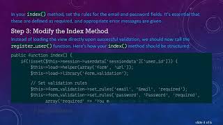 How to Use form_validation Correctly in CodeIgniter