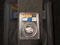 2008-S Washington Silver Deep Cameo Proof Quarter Slabbed PR69 Arizona Obverse