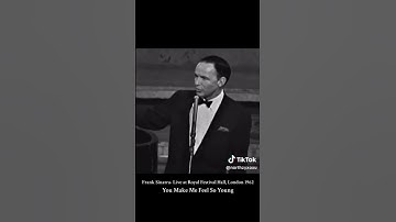 Thumbnail of Frank Sinatra You Make Me Feel So Young live in London 1962