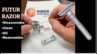 : Merkur Futur-Disassemble-Clean-Lubricate