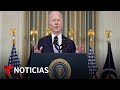 Joe Biden explica cómo avanza el plan para aliviar la escasez de camioneros