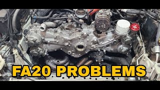 BRZ / GT86 Greatest Problem?!  Timing Cover Oil Leak Repair!