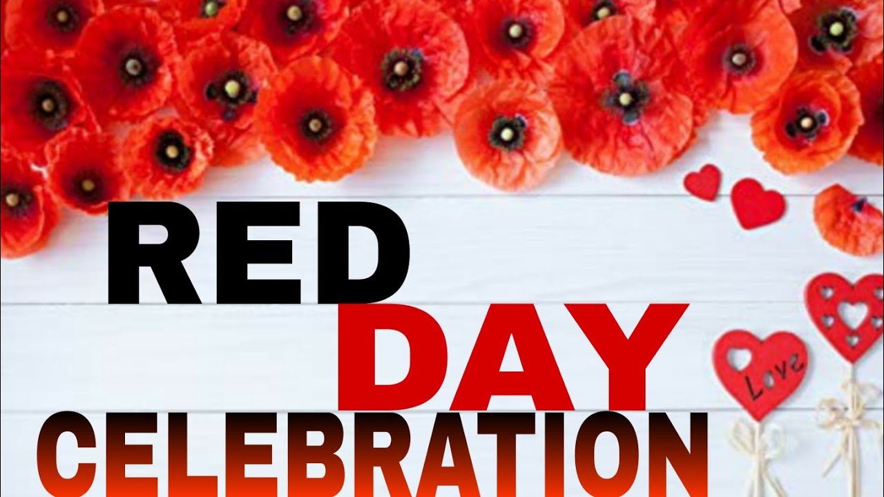 Red Day Celebration Red Day Celebration For Kids YouTube Red Day Celebration Red Day Celebration For Kids YouTube