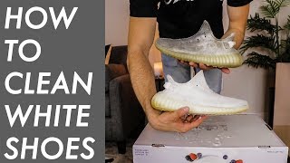 cleaning white yeezys