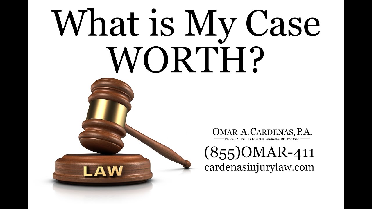 What is My Case Worth? - Personal Injury Attorney Answers - YouTube