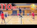 【バレーボール】今回のエースはメータージャンパーです