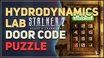 Hydrodynamics Lab Door Key Code Puzzle STALKER 2 Heart of Chornobyl