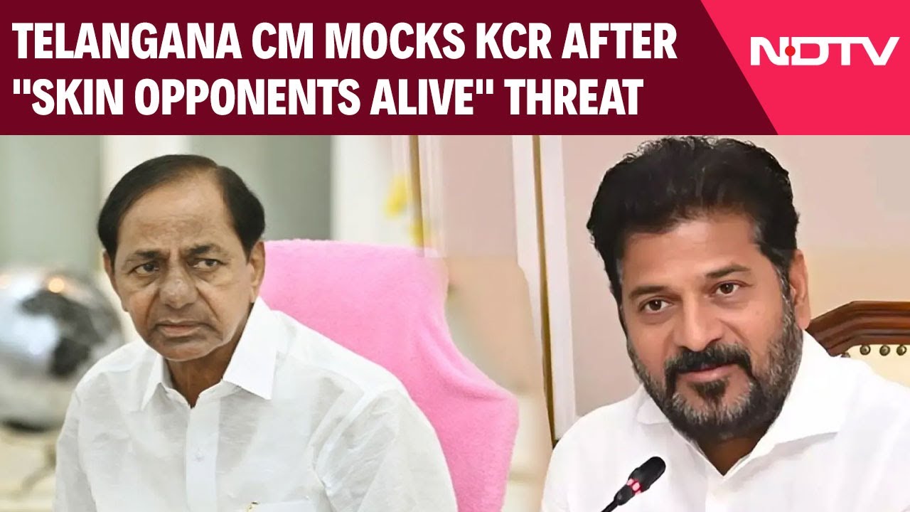 Revanth Reddy | Telangana CM Mocks KCR After Threat, Says 'Will Find Him a Mutton Shop Job'