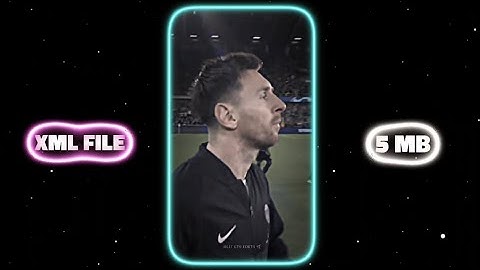 Leo Messi ♻️ New Alight Motion 🔰 Xml 🔰Created By @alif_6t917