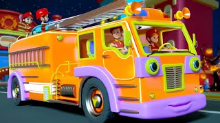 Wheels On the Firetruck + More Halloween Rhymes for Kids