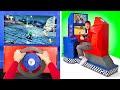 DIY Gaming Machine Made From Cardboard
