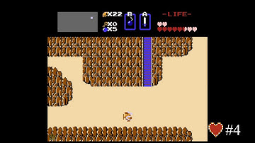 All Overworld Heart Container Locations (First Quest) - The Legend of Zelda 100% Walkthrough