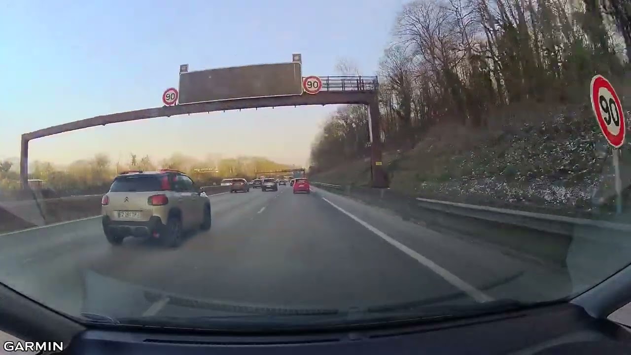 PARIS Ingenious Shortcut 2023 Dashcam into Paris - PARIS A13 to Rue D'Arrive Gare du Montparnasse