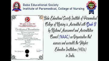 Certificate of Accreditation by "NAAC"