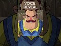 Voice Reveal! #HelloNeighbor Cartoon Theodore