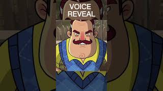 Voice Reveal! #HelloNeighbor Cartoon Theodore