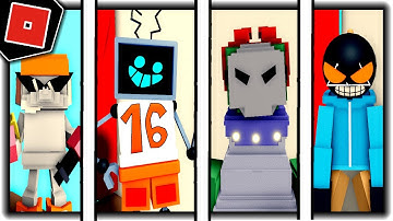 How to get ALL 4 BADGES + MORPHS/SKINS in SOME RANDOM FNF RP! - Roblox