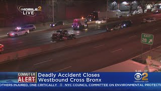 Deadly Crash Closes Cross Bronx Expressway