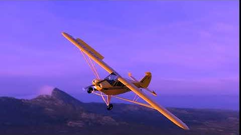 Plane fly over Animation - blender 2.83