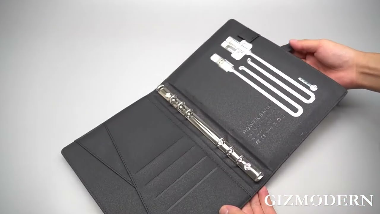 Unbelievable All-in-one Notebook: USB Flash Drive + Wireless Power Bank +  Card Slot + More 